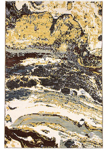 Multi Colored Abstract 4' 1 x 6' 3 - No. 66230