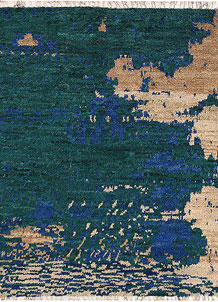 Multi Colored Abstract 5' 1 x 6' 5 - No. 66305