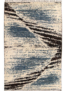 Multi Colored Abstract 6' 8 x 10' - No. 66338