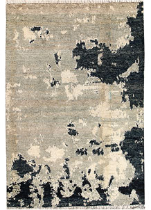 Multi Colored Abstract 6' 6 x 9' 9 - No. 66353