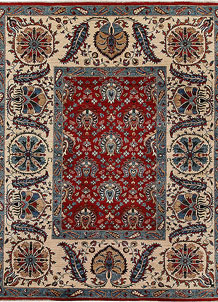 Dark Red Ziegler 7' 11 x 10' 1 - No. 66368