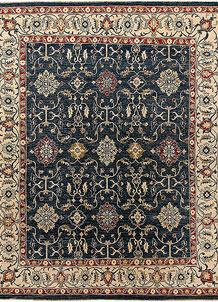 Midnight Blue Ziegler 7' 10 x 9' 10 - No. 66404