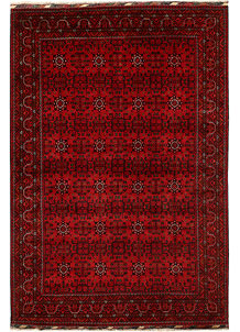 Dark Red Khal Mohammadi 6' 7 x 9' 8 - No. 67025