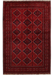 Dark Red Khal Mohammadi 6' 7 x 9' 10 - SKU 67028