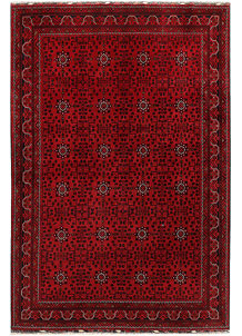 Dark Red Khal Mohammadi 6' 6 x 9' 9 - No. 67062