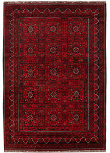 Dark Red Khal Mohammadi 6' 6 x 9' 6 - No. 67098