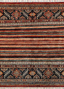 Multi Colored Kazak 5' 1 x 6' 6 - No. 67249