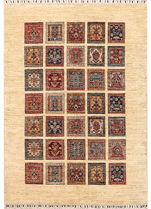 Multi Colored Kazak 4' 11 x 6' 11 - No. 67263