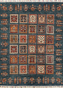Multi Colored Kazak 5' 2 x 6' 10 - No. 67265