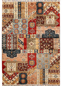 Multi Colored Kazak 5' 7 x 7' 10 - No. 67311