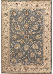 Light Slate Grey Oushak 6' 8 x 9' 7 - No. 67355