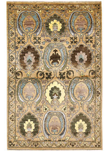 Multi Colored Ikat 4' 1 x 6' 4 - SKU 67366