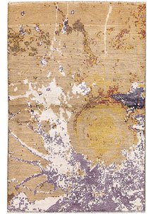 Multi Colored Abstract 4' 1 x 6' 1 - No. 67403