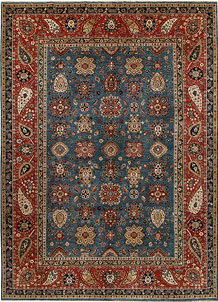 Steel Blue Ziegler 8' 9 x 12' - No. 67413