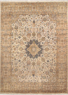 Blanched Almond Ardibil 8' 11 x 12' 1 - No. 67524