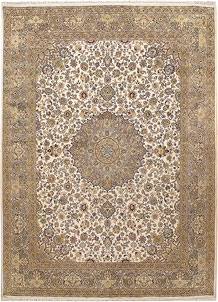 Ivory Kashan 9' 1 x 12' 4 - SKU 67529