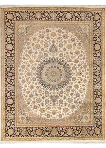 Blanched Almond Isfahan 8' x 10' 2 - No. 67551
