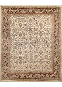 Antique White Mahal 8' 1 x 10' 3 - No. 67554