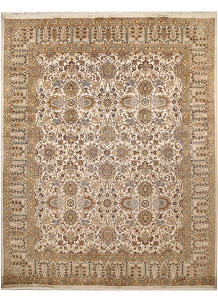 Antique White Mahal 8' x 10' 1 - No. 67556