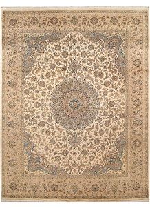 Blanched Almond Isfahan 8' x 10' 4 - No. 67563