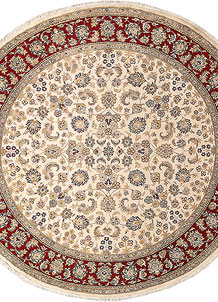 Blanched Almond Mahal 7' 10 x 8' 2 - No. 67571