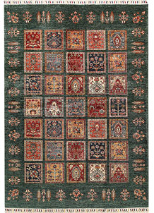Green Kazak 5' 8 x 8' - No. 67656