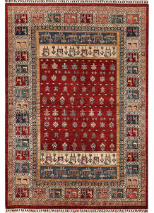 Multi Colored Kazak 5' 10 x 8' 1 - No. 68049