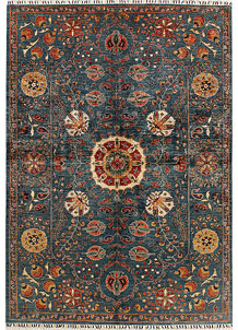 Multi Colored Kazak 6' 8 x 9' 5 - No. 68186