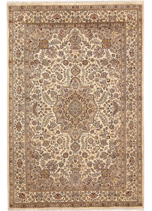 Blanched Almond Isfahan 5' 6 x 8' 3 - No. 68338