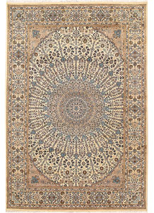 Blanched Almond Gombud 6' 8 x 9' 9 - No. 68395