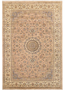Peach Puff Kashan 6' 8 x 9' 9 - SKU 68447