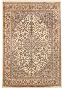 Blanched Almond Isfahan 6' 7 x 9' 8 - SKU 68461