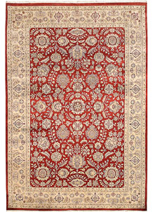 Firebrick Mahal 6' 7 x 9' 7 - No. 68481