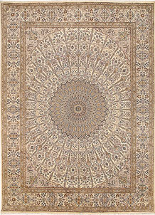 Blanched Almond Gombud 9' 1 x 12' 9 - SKU 68525