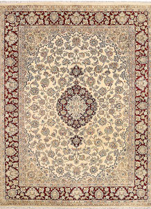 Blanched Almond Kirman 7' 11 x 10' 3 - SKU 68557