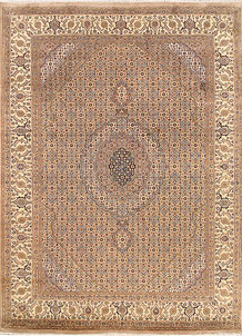 Peach Puff Tabriz 8' 1 x 10' 9 - SKU 68573