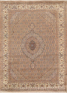 Peach Puff Tabriz 8' x 10' 8 - SKU 68580