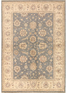 Dark Grey Oushak 5' 7 x 7' 10 - No. 68597