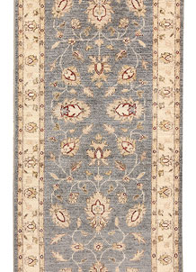 Light Slate Grey Oushak 2' 8 x 13' 11 - No. 68634