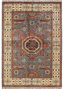 Slate Grey Mamluk 5' 7 x 7' 11 - No. 68818