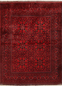 Dark Red Khal Mohammadi 4' 11 x 6' 6 - No. 68907