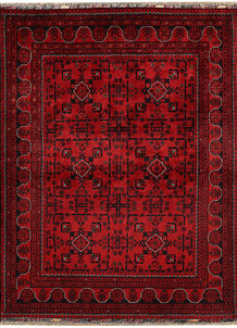 Dark Red Khal Mohammadi 4' 10 x 6' 3 - No. 68908