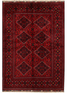 Dark Red Khal Mohammadi 4' 10 x 6' 11 - No. 68913