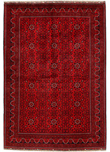 Dark Red Khal Mohammadi 6' 7 x 9' 10 - No. 68923