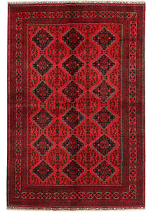 Dark Red Khal Mohammadi 6' 5 x 9' 5 - No. 68940
