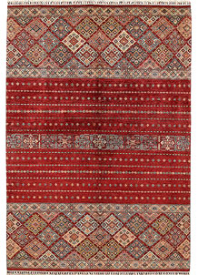 Firebrick Kazak 6' 11 x 10' 2 - SKU 68966