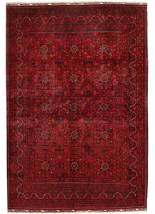 Dark Red Khal Mohammadi 6' 5 x 9' 6 - No. 68970