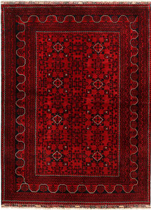Dark Red Khal Mohammadi 5' 4 x 7' 5 - No. 68995