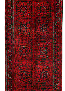 Dark Red Khal Mohammadi 4' 2 x 12' 10 - No. 69009