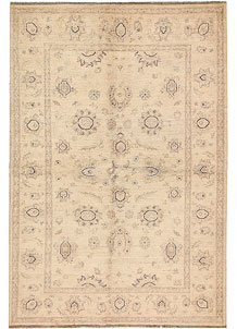 Bisque Oushak 5' 4 x 7' 10 - No. 69158